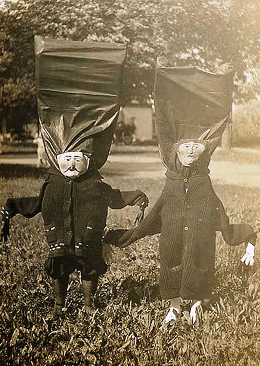 Haunting Photographic Images of Early Halloween Costumes are Desired ...