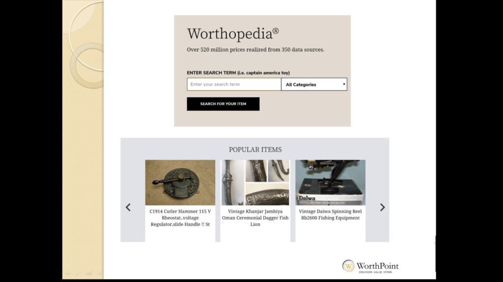 The Price Guide Aka Worthopedia - Webinar - WorthPoint