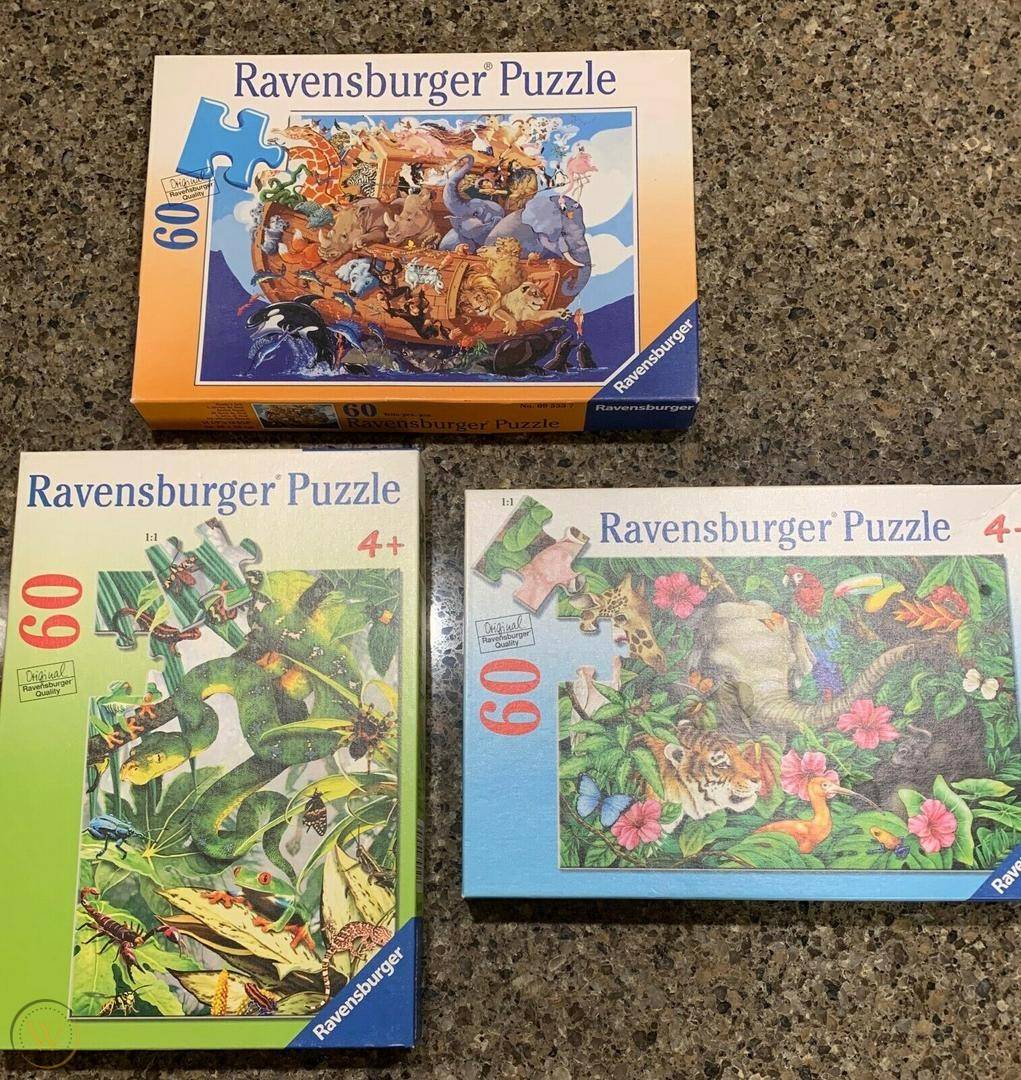 Kids ravensburger 60 piece puzzles 1 82856b163a784be64e42504491ec736d