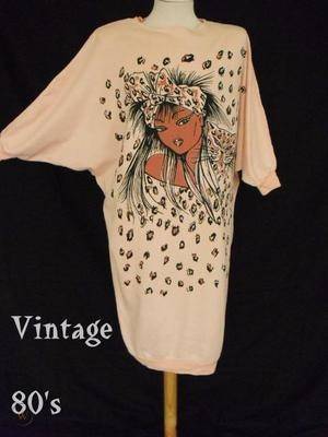 Vintage 80s oversize batwing tunic 360 ba0caa0f0eca85885b9f653591a7b117