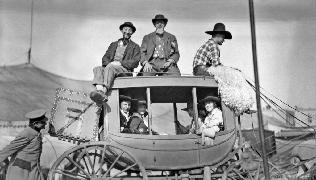 The wild west stagecoach