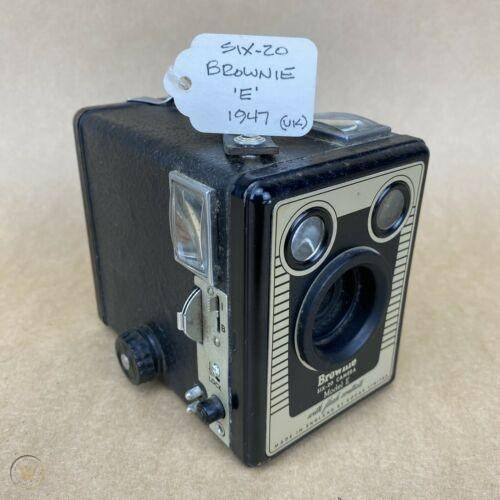 Kodak brownie six 20 1947 vintage box 1 0147028351c012e00c3b003f1c6d290b
