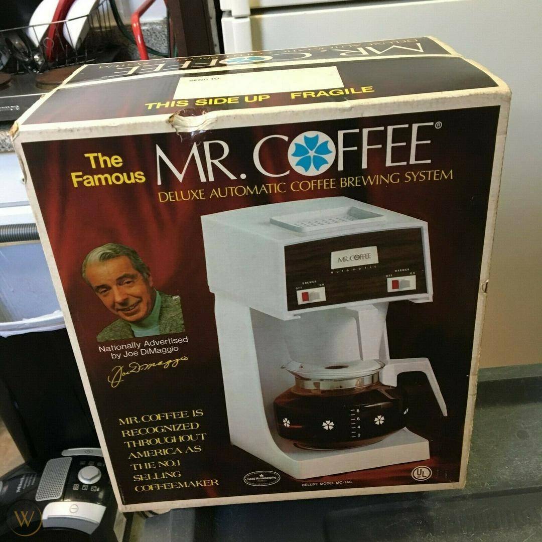 Vintage mr coffee mc 1ac joe dimaggio 1 d2d2a46e5861ea7577494b46e9e358ab