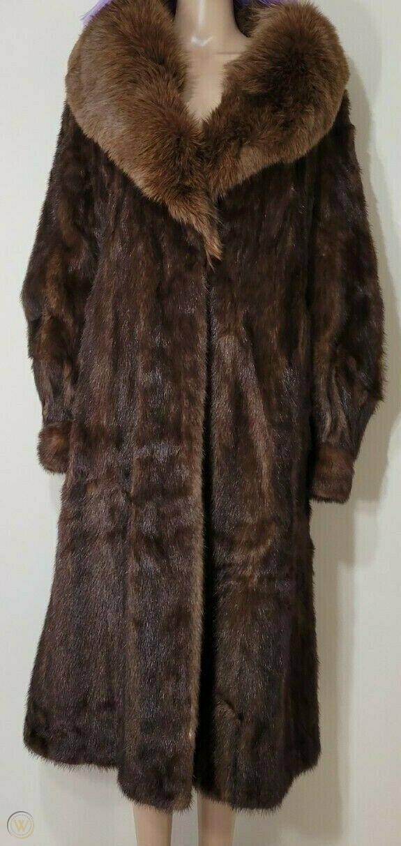 Vintage full length brown mink fur 1 2c0400de1eb8c11516f5a4ef5d4527ea 1