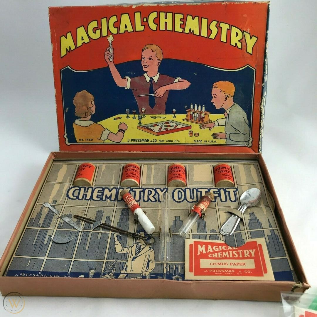 Old school best sale chemistry set