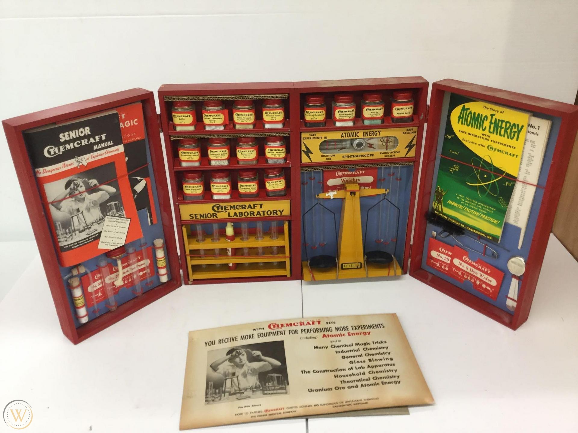 Vintage chemcraft chemistry set like 540 3e61f95918020145125e7037d7c7b2a8 1