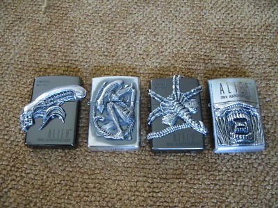 Alien 20th anniverary zippo lighters 1 1798ef9d17ed873e5d875808f0a27046