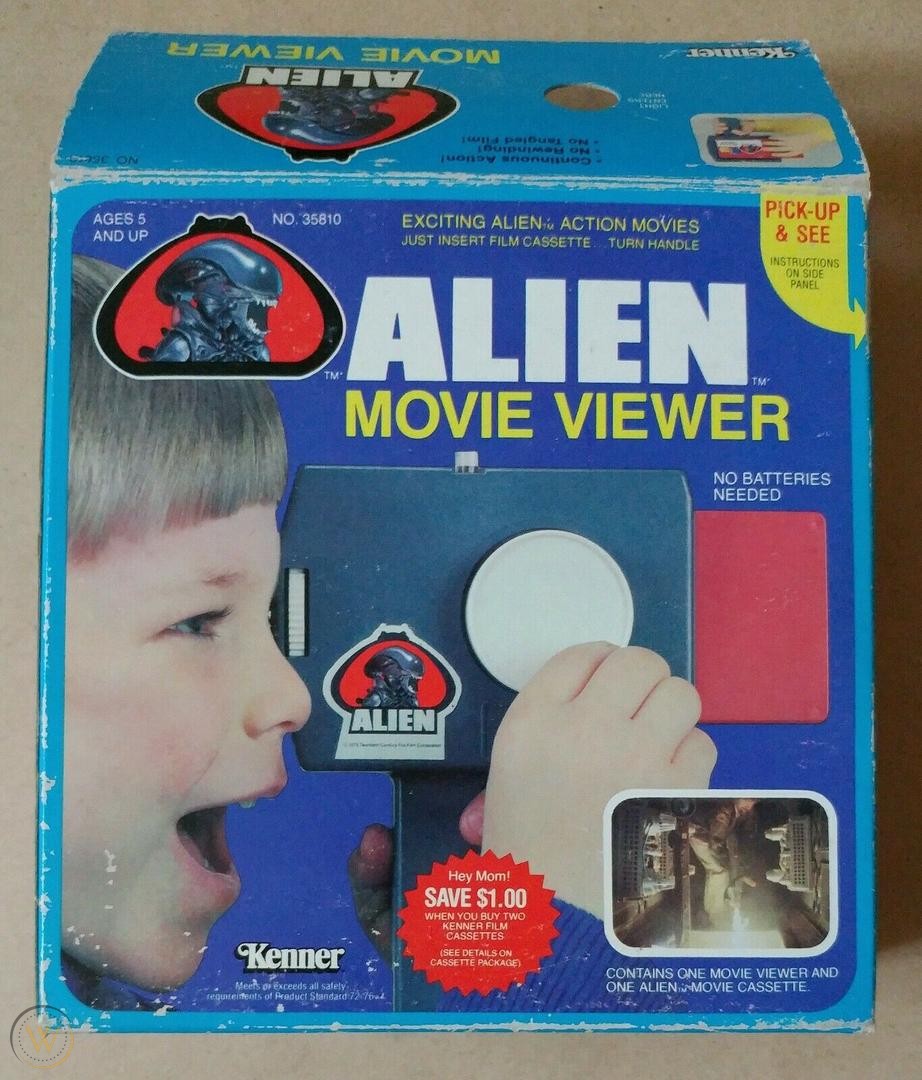 Alien movie viewer kenner 1979 alien 1 c941a4c76d3a5c348bb7d8bbe4de6e52