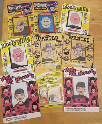 Lot package wolly willy fuzzy face 1 33abe83e91450d481235457ff85cca2b