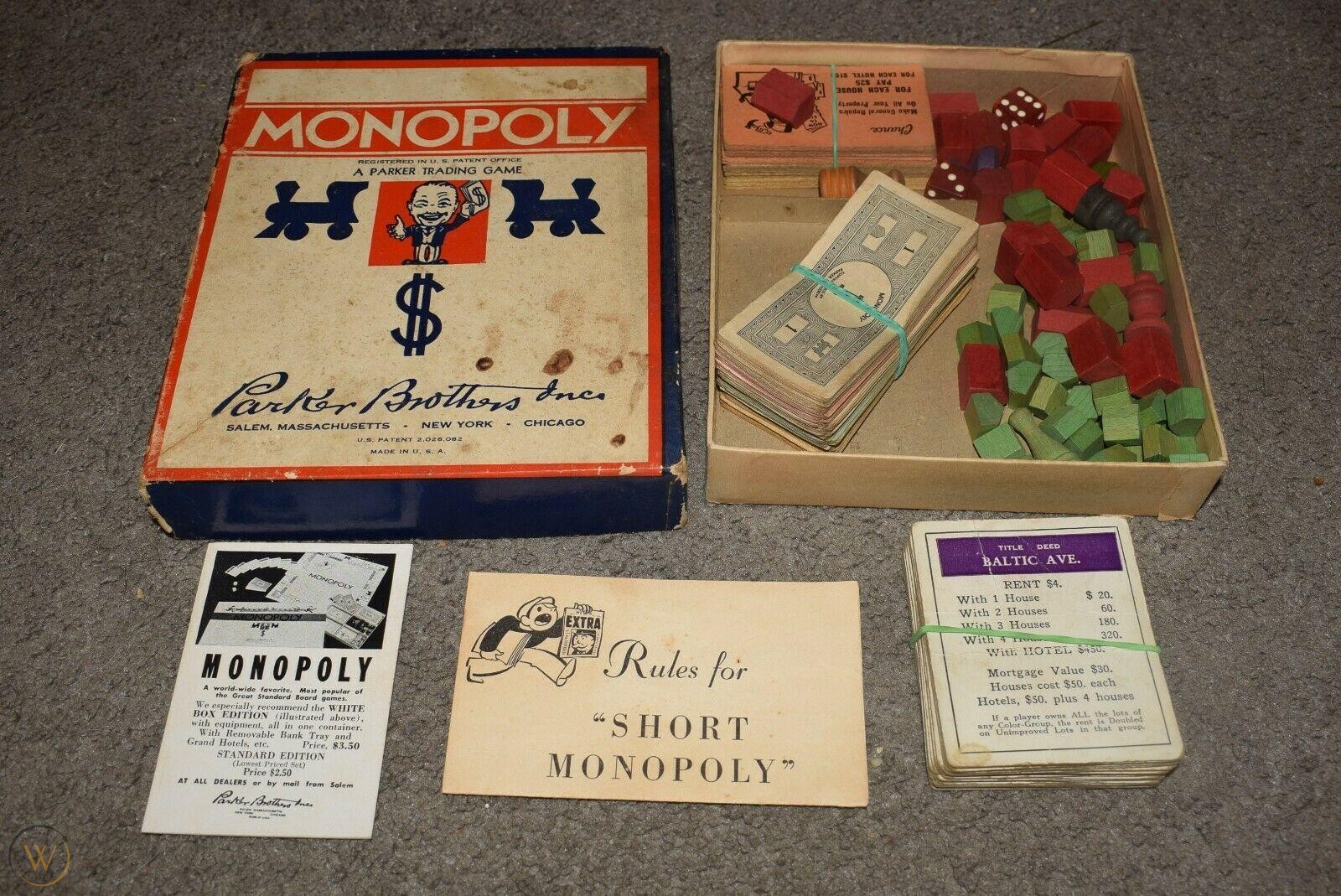 Vintage monopoly game 1935 1 3644df7a4010b1a35be1d5c1ebd023f9
