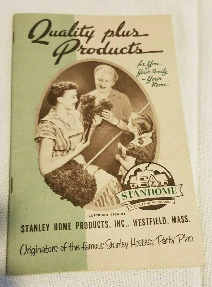 Catálogo temprano de Stanley Home Products