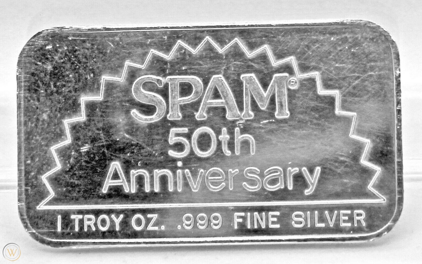 Spam 50th anniversary one troy ounce 1 ef2771f07dcd2a6eaee53ee60a1a4b85