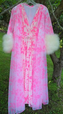 Vtg 60s claire sandra lucie ann nightgown