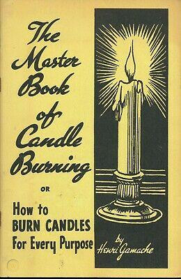 The Master Book of Candle Burning Henri Gamache hoodoo