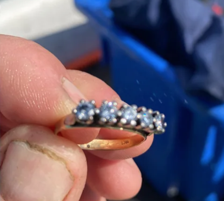 100-year-old engagement ring