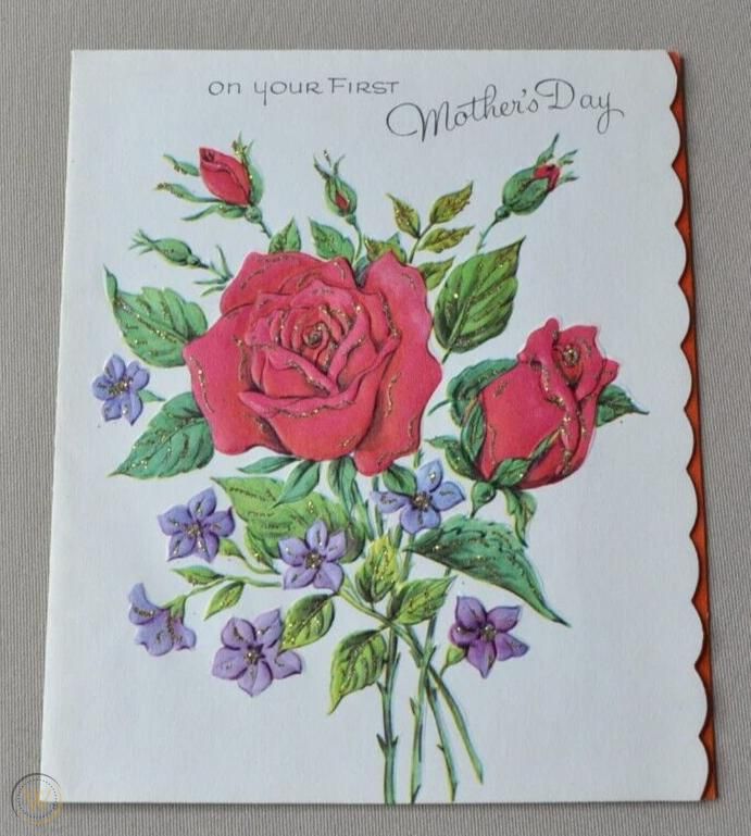 Vintage Mother's Day Greeting Card