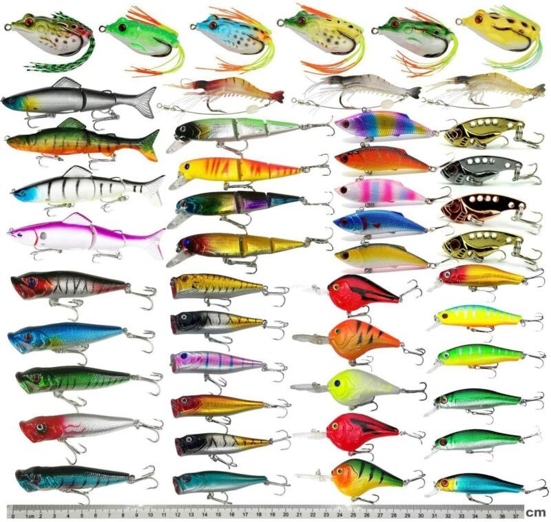 Color a Big Price Consideration with Fishing Lures - WorthPoint